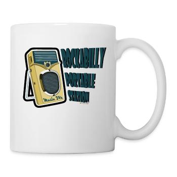 Rockabilly Music - Mug - white - Right