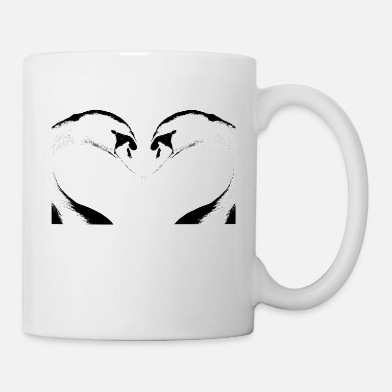 Schwan - Tasse - Weiß