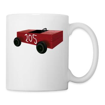 Seifenkiste 205 - Tasse - Weiß - Rechts