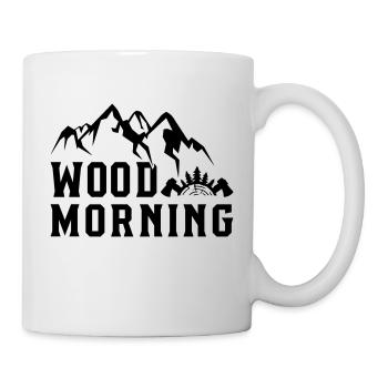 Wood Morning - Tasse - Weiß - Rechts