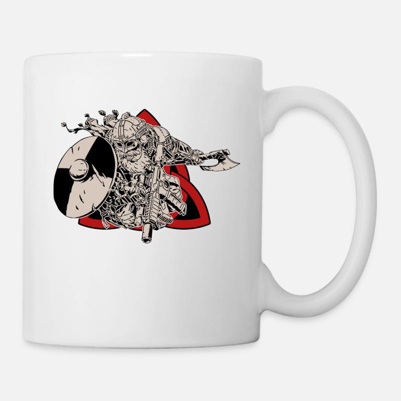 Wikinger - Tasse - Weiß