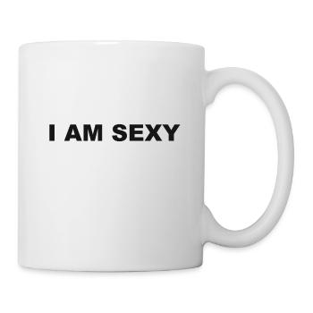 I AM SEXY - Tasse - Weiß - Rechts