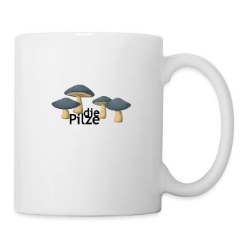 champignons - Mug blanc - blanc - Droite