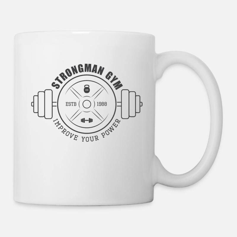 hercule - Mug blanc - blanc