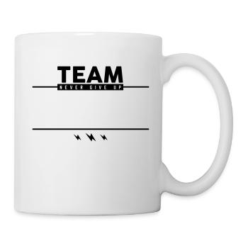 Team anpassbare Team - Tasse - Weiß - Rechts