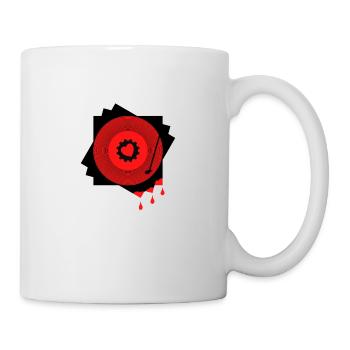 avec coeur et âme sur le pont - Mug blanc - blanc - Droite