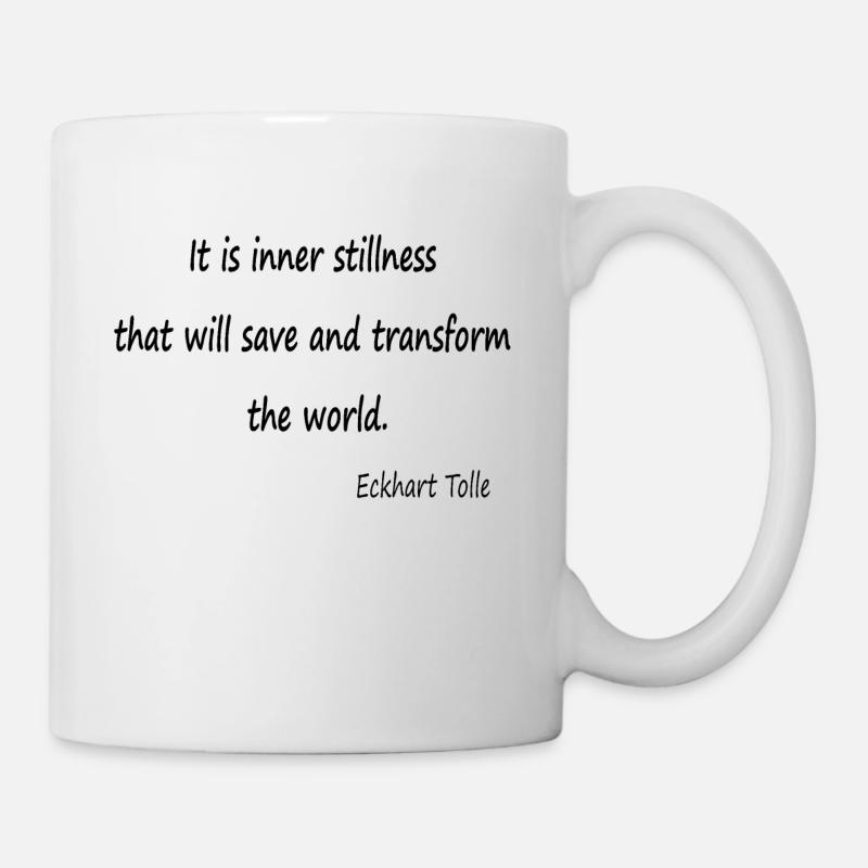 Innere Stille - Tasse - Weiß