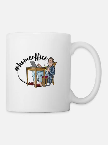 Home office - Mug - white