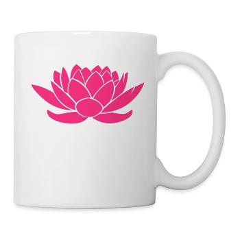 Lotus flower - Mug - white - Right