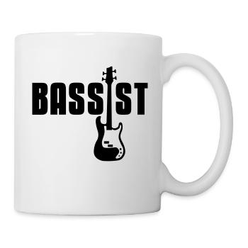 bassist - Tasse - Weiß - Rechts