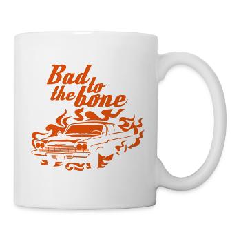 Bad to the bone - Mug - white - Right