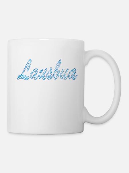 Bayrisch T-Shirt - Tasse - Weiß