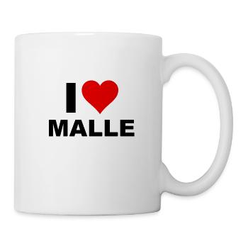I LOVE MALLORCA / I LOVE MALLE - Tasse - Weiß - Rechts