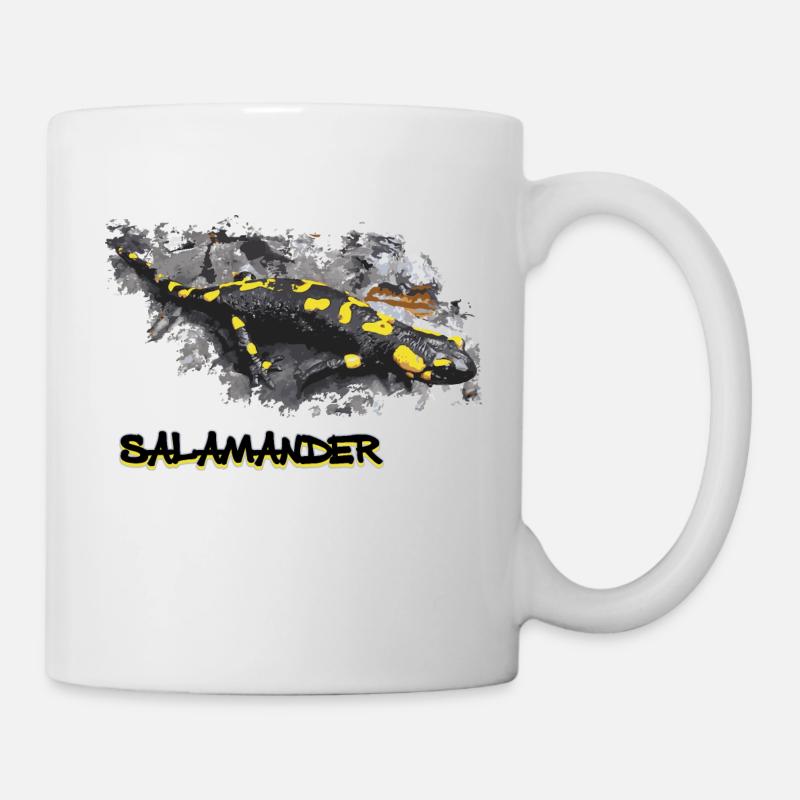 salamander - Tasse - Weiß