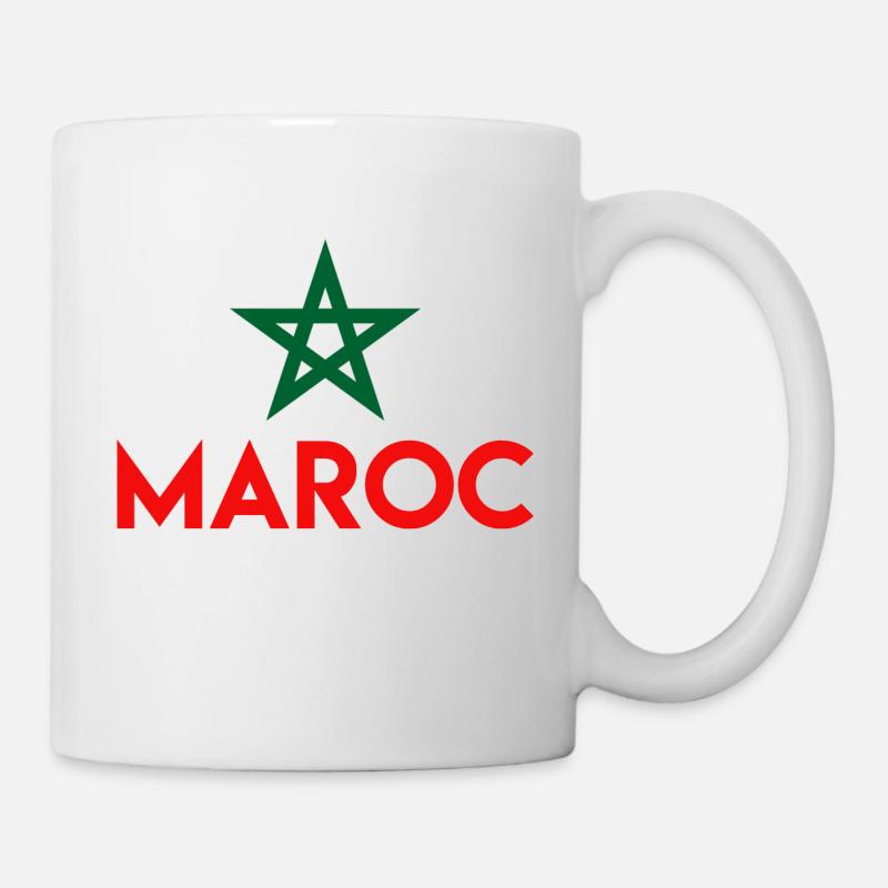 Maroc - Mug blanc - blanc