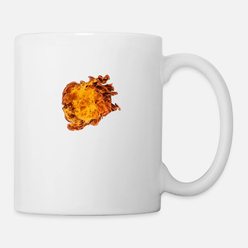 "FLAME" - Tasse - Weiß