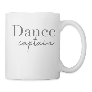 Dance captain - Tasse - Weiß - Rechts