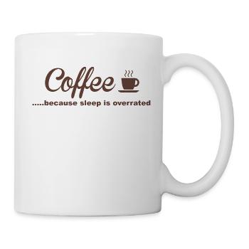 Coffee - Tasse - Weiß - Rechts