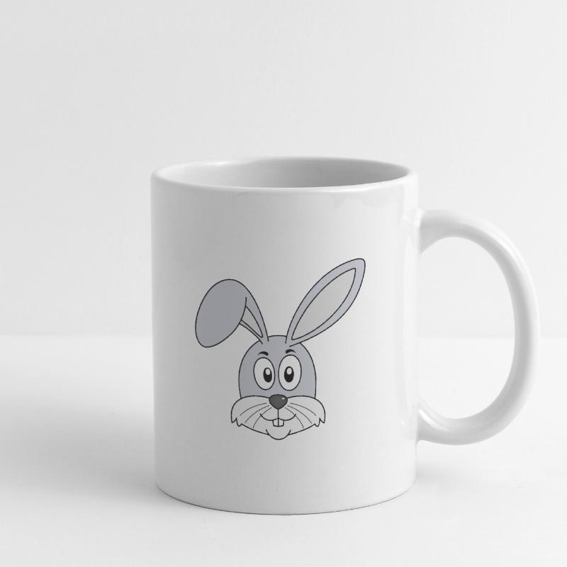 Rabbit Easter Rabbit Teeth Rabbits Easter Mug