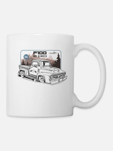 F100 - Mug blanc - blanc