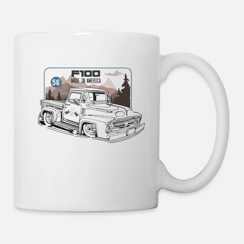 F100 - Mug blanc - blanc