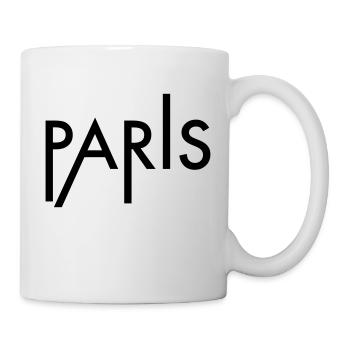 Cadeau Paris design moderne France - Mug blanc - blanc - Droite