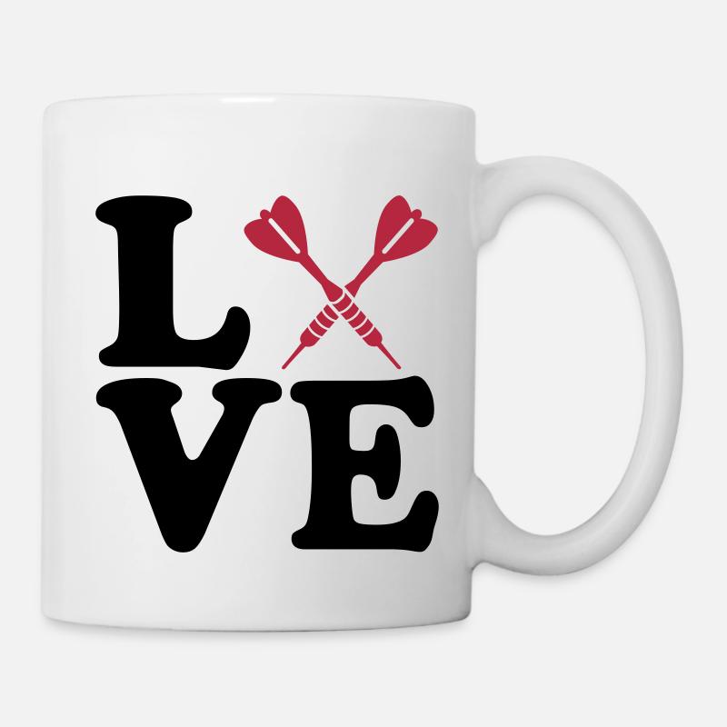 Darts - Tasse - Weiß