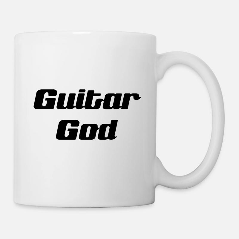 Guitar God - Mug - white