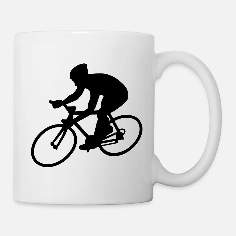 Radfahrer - Tasse - Weiß