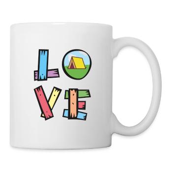 I Love Camping - Camper Love - Mug - white - Right