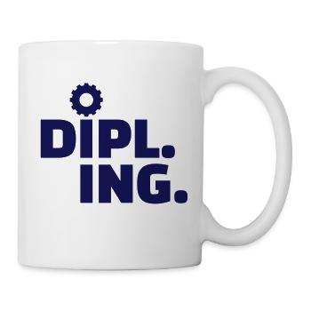 Ingenieur - Tasse - Weiß - Rechts