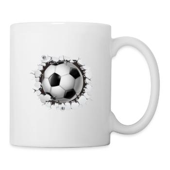 Fussball Football Ball Design - Mug - white - Right