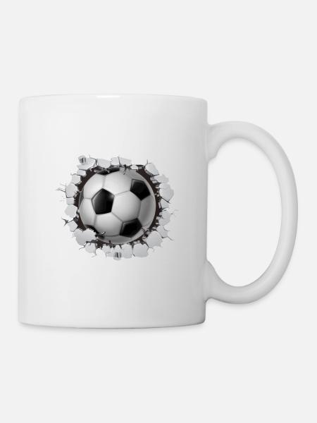 Football football conception - Mug blanc - blanc