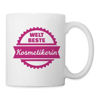 Kosmetikerin - Tasse - Weiß - Rechts