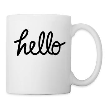 hello - Mug - white - Right