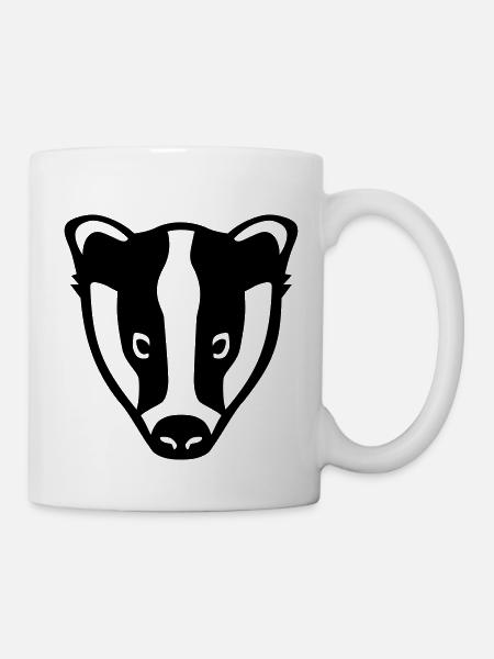 Badger - Mug - white