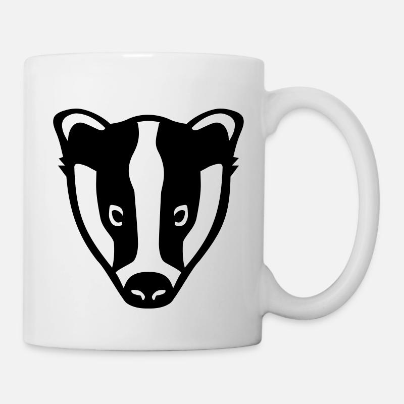 Dachs - Tasse - Weiß