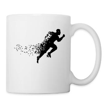 Running - Tasse - Weiß - Rechts