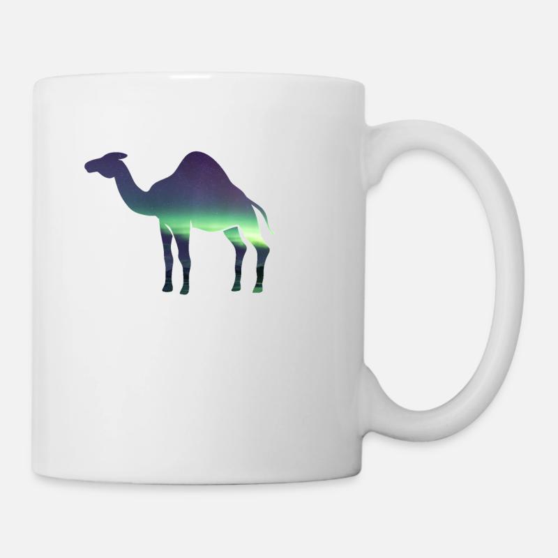 Camel techno - Tasse - Weiß