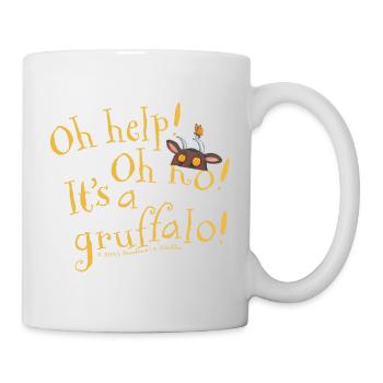 Der Grüffelo Oh Help! - Tasse - Weiß - Rechts