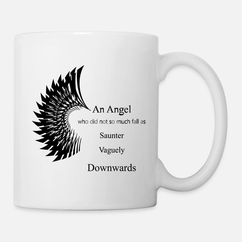 citation d'ange - Mug blanc - blanc