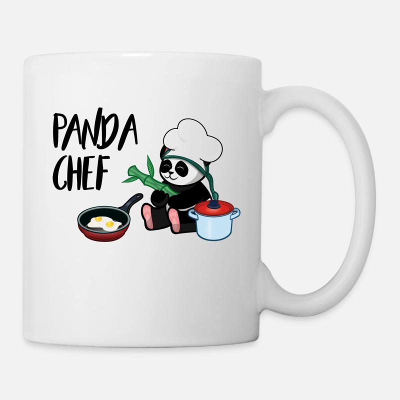 Panda cook - Mug - white