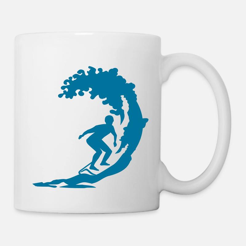 Surfer - Mug blanc - blanc