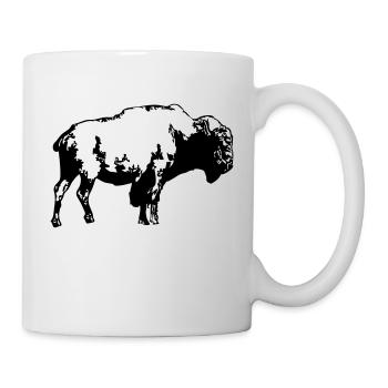 Buffalo - Bull - Mug - white - Right