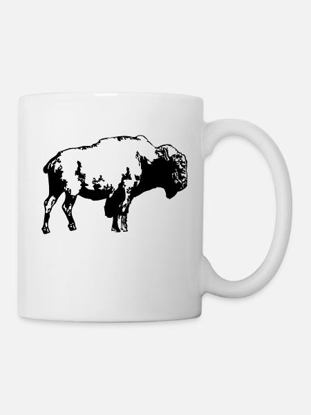 Buffalo - Bull - Tasse - Weiß