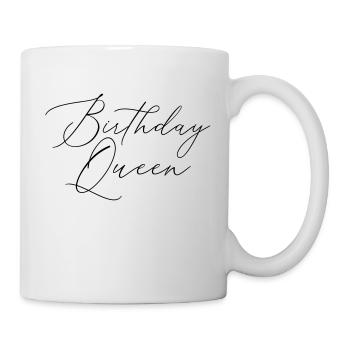 Anniversaire Reine - Mug blanc - blanc - Droite