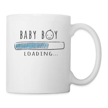 Pregnant Gift, Baby Boy Boy Shirt - Mug - white - Right