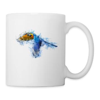 Papagei - Tasse - Weiß - Rechts
