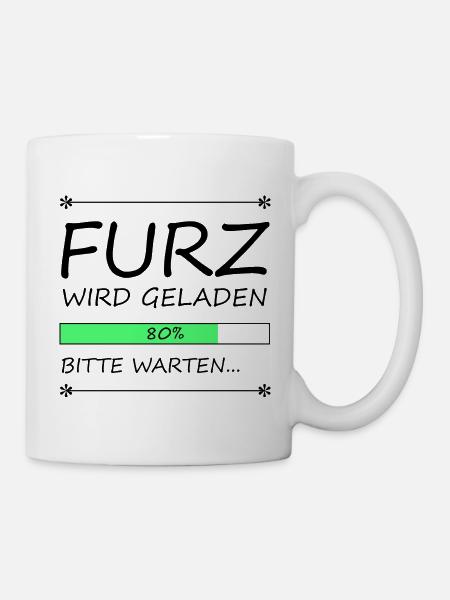 Furz wird geladen - Tasse - Weiß