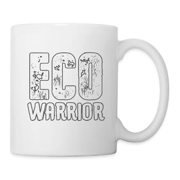 Eco Warrior J - Mug blanc - blanc - Droite